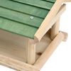 vidaXL Vogelvoeder 35x29,5x21 cm massief hout