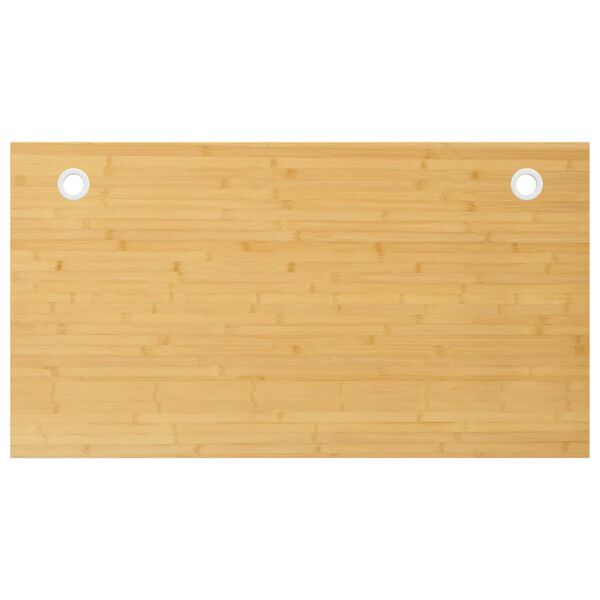 vidaXL Bureaublad 110x60x4 cm bamboe