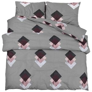 vidaXL Dekbedovertrekset 240x220 cm katoen meerkleurig