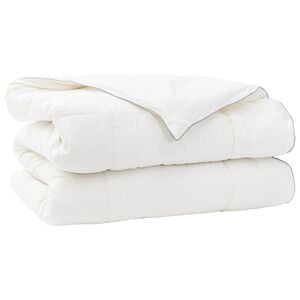 vidaXL Dekbed TRIER 135x200 cm 4 seizoenen 350 GSM Wit Hypoallergeen