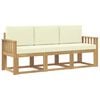 vidaXL Buiten bankenset 3 pcs