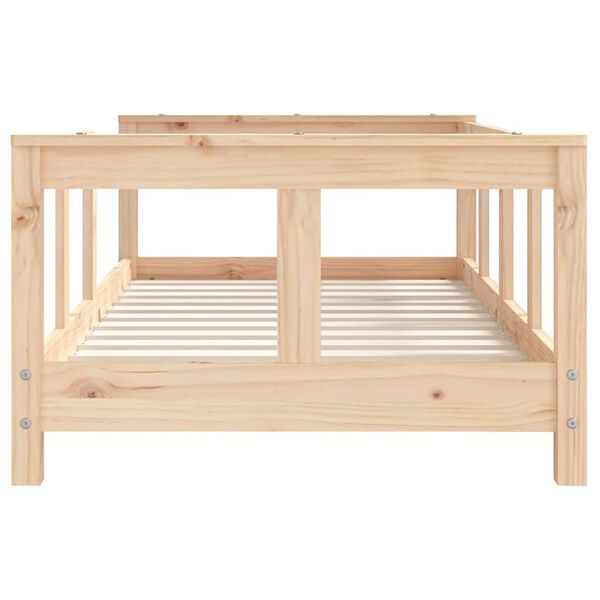 vidaXL Kinderbedframe 70x140 cm massief grenenhout