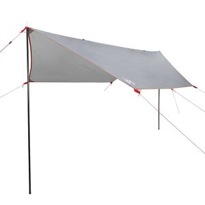 vidaXL Autotent waterdicht grijs en oranje