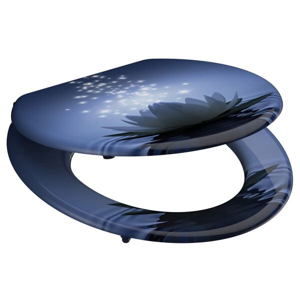 SCH&Uuml;TTE Toiletbril WATER LILLY MDF