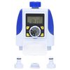 vidaXL Watertimer met dubbele uitgang en regenvertraging elektronisch