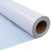 vidaXL Raamfolie mat 0,9x20 m PVC grijs
