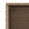 vidaXL Tuinkast 50x55x115 cm poly rattan beige