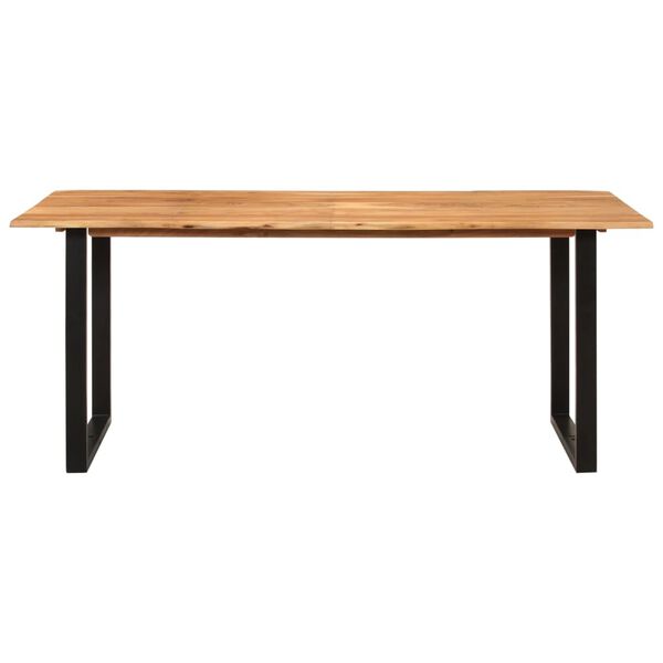 vidaXL Eettafel 180x90x76 cm massief acaciahout