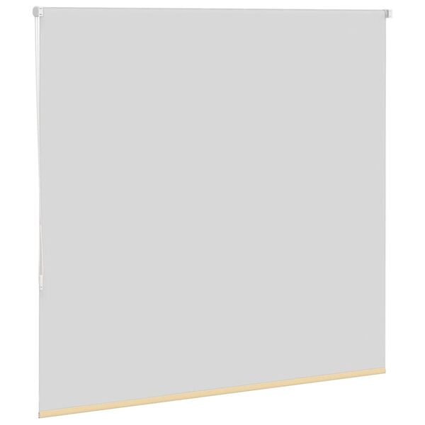vidaXL Rolgordijn verduisterend 160x150 cm stofbreedte 156,6 cm beige
