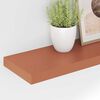 vidaXL Wandplank met opslag 4 pcs Rood 120 x 23,5 x 4 cm Bewerkt hout