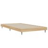 vidaXL Bedframe zonder matras hout sonoma eikenkleurig 90x190 cm