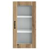 vidaXL Keukenkast 2 pcs Artisan Eiken 40 x 31 x 80 cm Bewerkt hout