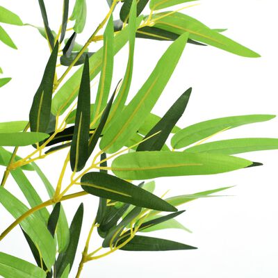 vidaXL Kunst bamboe plant met pot 150 cm groen
