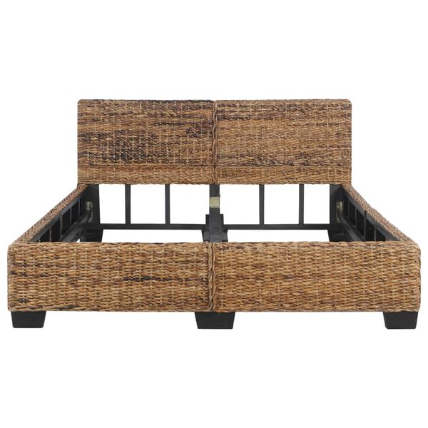 vidaXL Bedframe natuurlijk rattan 140x200 cm
