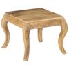 vidaXL Bijzettafel 45x45x40 cm massief mangohout