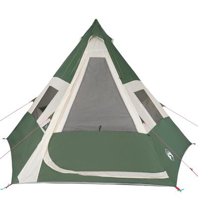 vidaXL Tent 7-persoons waterdicht groen