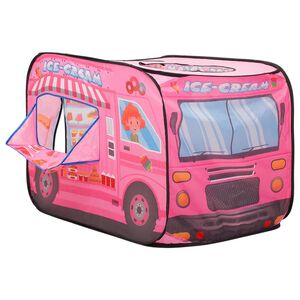 vidaXL Kinderspeeltent 70x112x70 cm roze