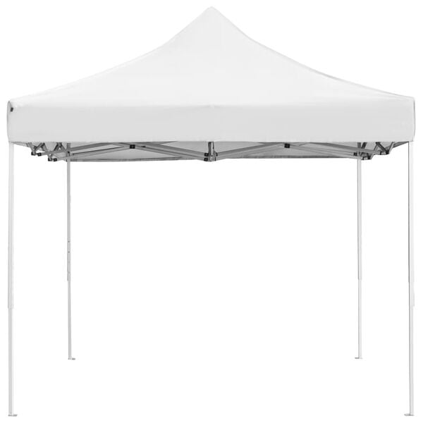 vidaXL Partytent professioneel inklapbaar 4,5x3 m aluminium wit