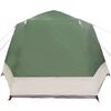 vidaXL Camping Tent Groen 420 x 420 x 227 cm Polyester