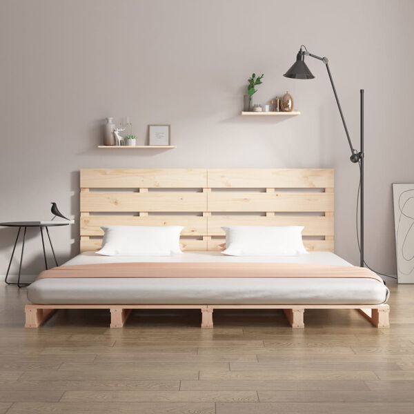 vidaXL Bedframe zonder matras massief grenenhout 120x200 cm
