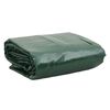 vidaXL Dekzeil 650 g/m&sup2; 4x7 m groen