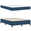 vidaXL Boxspringbed met matras Blauw 140 x 190 cm Stof