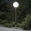vidaXL Bolderarmatuur met stopcontact 120 cm RVS IP44
