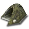 vidaXL Koepeltent 2-persoons waterdicht camouflage