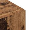 vidaXL Kantoor kast met plank Oud hout 60 x 32 x 115 cm Bewerkt hout