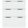 vidaXL Dressoir 60x30x70 cm bewerkt hout wit