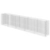 vidaXL Gabion plantenbak verhoogd 450x50x100 cm gegalvaniseerd staal