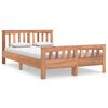 vidaXL Bedframe massief teakhout 120x200 cm