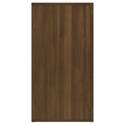 vidaXL Dressoir 120x36x69 cm bewerkt hout bruin eikenkleur