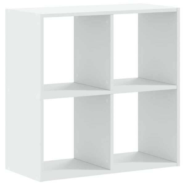 vidaXL Boekenkast 68,5x32x68,5 cm bewerkt hout wit