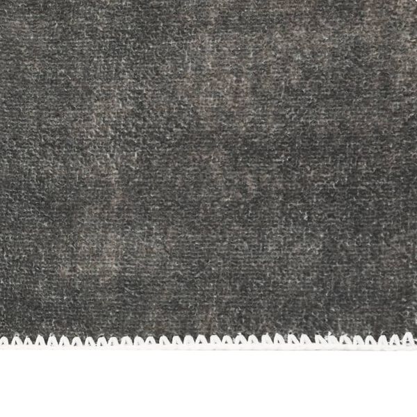 vidaXL Vloerkleed wasbaar opvouwbaar 180x270 cm polyester taupe