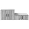 vidaXL Opbergkast 2 pcs Grijs Sonoma 103 x 41 x 40 cm Bewerkt hout