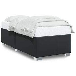 vidaXL Bedframe kunstleer zwart 90x190 cm