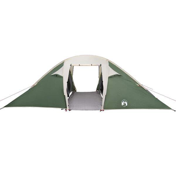 vidaXL Tunnel tent met dak met opslag Groen 510 x 240 x 156 cm taft