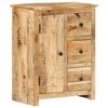 vidaXL Dressoir 59x35x75 cm ruw mangohout