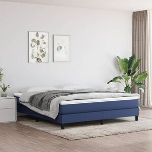 vidaXL Pocketveringmatras medium 180x200x20 cm stof bl&aring;