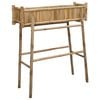 vidaXL Tuinplanter met Houder Naturel 100 x 38 x 114 cm Bamboe
