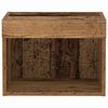 vidaXL Tv-meubelset 2 pcs Oud Hout 40 x 30 x 30 cm Bewerkt hout