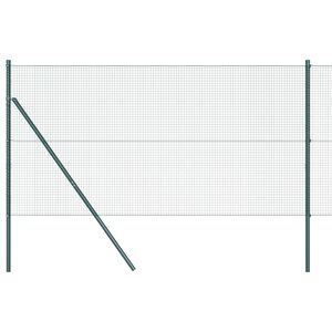 vidaXL Grond Fix Gelast Draadhek 10 x 1,2 m (B x H) PVC-Coated Staal