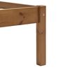 vidaXL Bedframe met 4 lades massief grenenhout honingbruin 160x200 cm