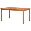 vidaXL Tuintafel 150x90x74 cm massief acaciahout
