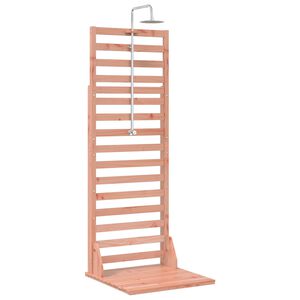 vidaXL Buitendouche 225 cm Massief Douglas hout en roestvrij staal