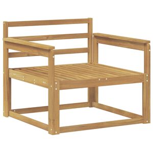 vidaXL Buiten Midden Sofa Massief Acaciahout Wit