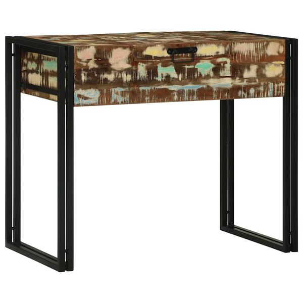 vidaXL Slaapkamer Kaptafels Multikleur Massief gerecycled hout