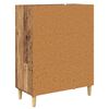 vidaXL Dressoir met lade Oud hout 34 x 69.5 x 89 cm Bewerkt hout