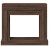 vidaXL Haardombouw 100x30x87,5 cm bewerkt hout bruin eikenkleurig